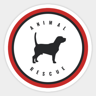 Animal Rescue Sticker